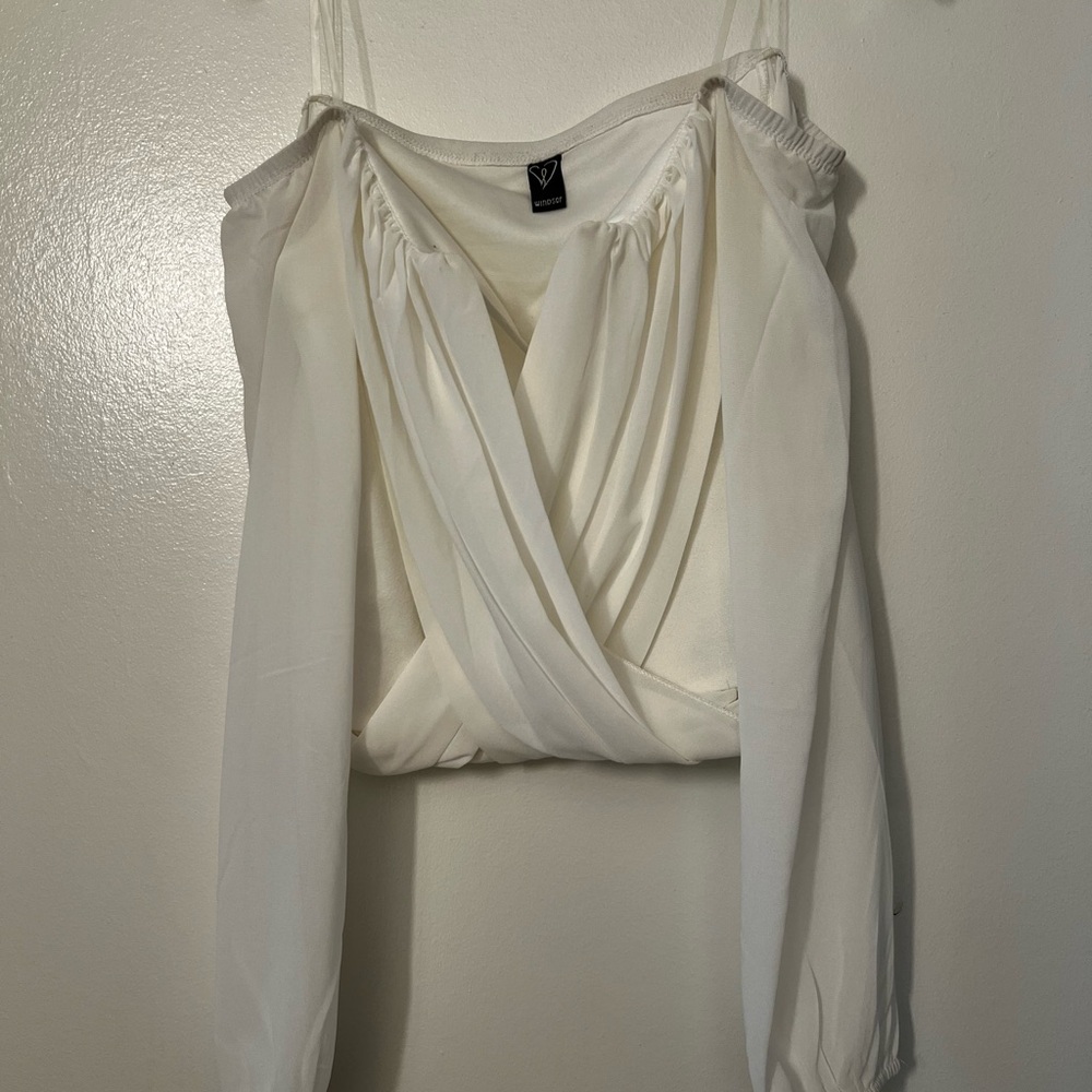Elegant White Women's Top